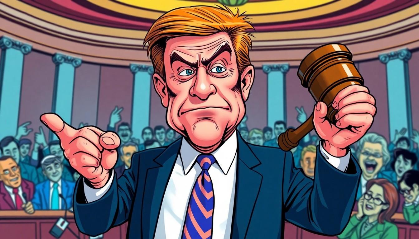 whats a political cartoon
